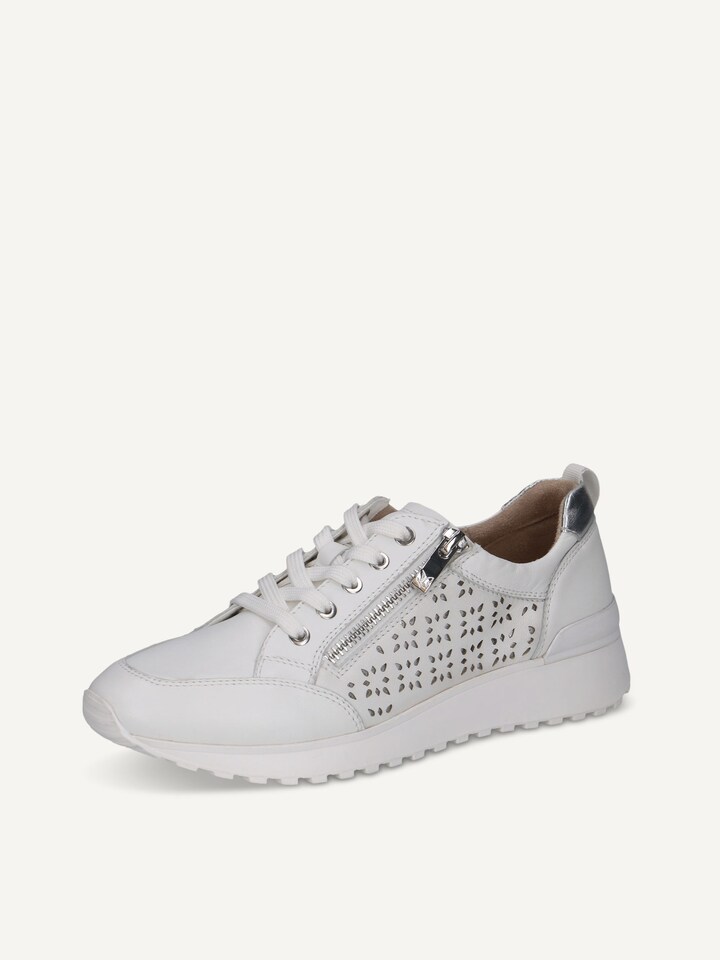 Caprice, Sneaker - weiß WHITE/SILVER