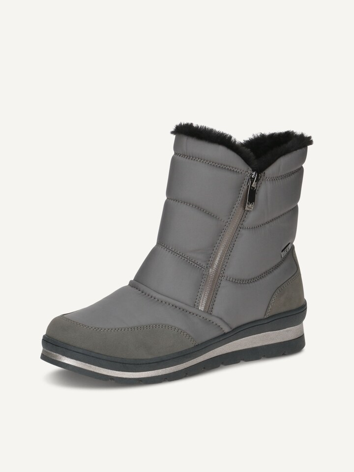 Caprice, Stiefelette - grau Warmfutter GRANITE COMB