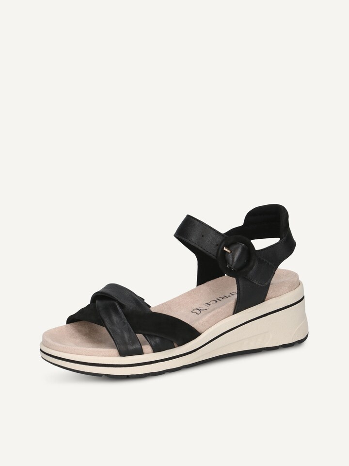 Caprice, Sandalette - schwarz BLACK COMB