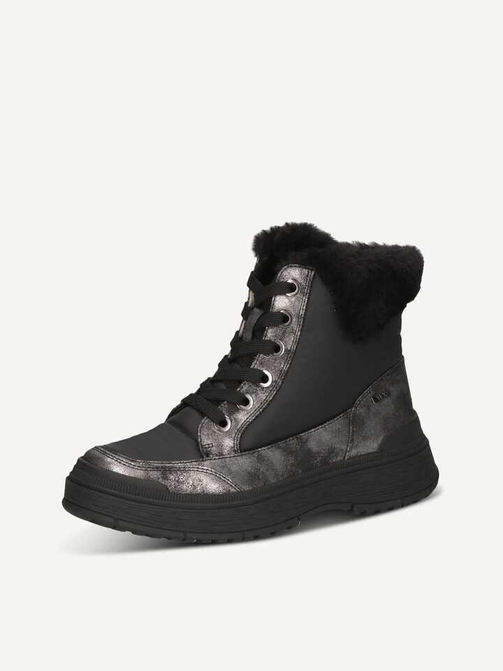 Caprice, Stiefelette - schwarz Warmfutter BLACK COMB